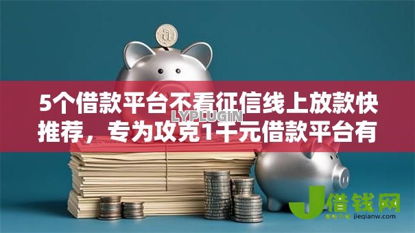 5个借款平台不看征信线上放款快推荐，专为攻克1千元借款平台有哪些难题