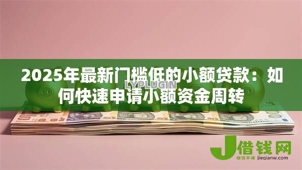 2025年最新门槛低的小额贷款：如何快速申请小额资金周转