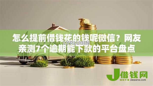 怎么提前借钱花的钱呢微信？网友亲测7个逾期能下款的平台盘点