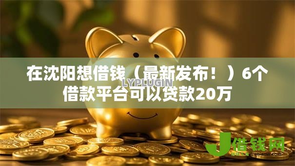 在沈阳想借钱(最新发布!)6个借款平台可以贷款20万 在沈阳想借钱(最新发布!)6个借款平台可以贷款20万