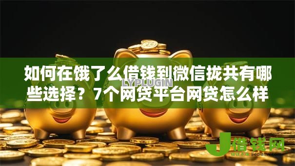 如何在饿了么借钱到微信拢共有哪些选择?7个网贷平台网贷怎么样详解 如何在饿了么借钱到微信拢共有哪些选择?7个网贷平台网贷怎么样详解