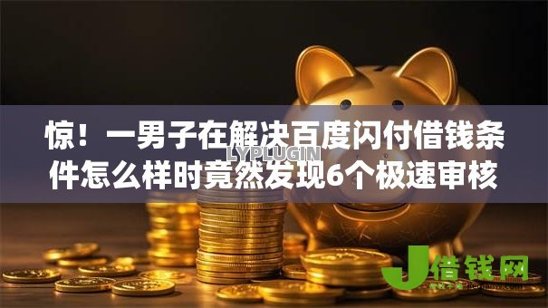 惊！一男子在解决百度闪付借钱条件怎么样时竟然发现6个极速审核的网贷app，事后分享了出来