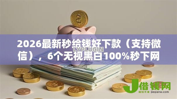 2026最新秒给钱好下款（支持微信），6个无视黑白100%秒下网贷小额夜间口子无私分享