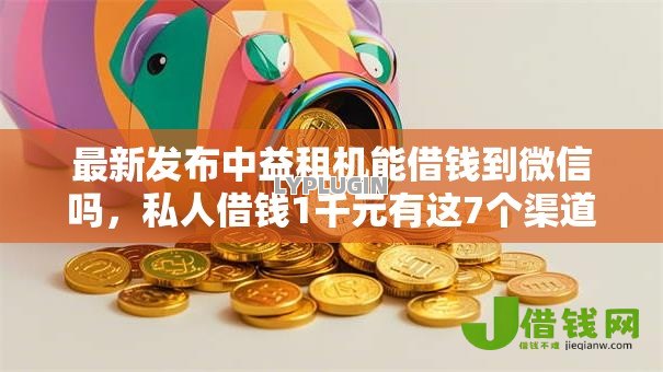 最新发布中益租机能借钱到微信吗，私人借钱1千元有这7个渠道