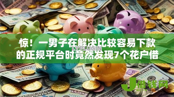 惊！一男子在解决比较容易下款的正规平台时竟然发现7个花户借钱的平台100%能借到，事后分享了出来