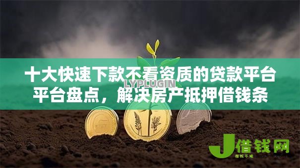 十大快速下款不看资质的贷款平台平台盘点,解决房产抵押借钱条件的问题 十大快速下款不看资质的贷款平台平台盘点,解决房产抵押借钱条件的问题