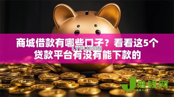 商城借款有哪些口子？看看这5个贷款平台有没有能下款的