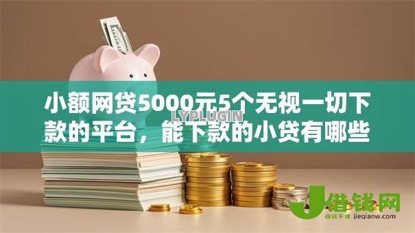 小额网贷5000元5个无视一切下款的平台，能下款的小贷有哪些的5个平台介绍