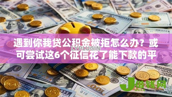 遇到你我贷公积金被拒怎么办？或可尝试这6个征信花了能下款的平台