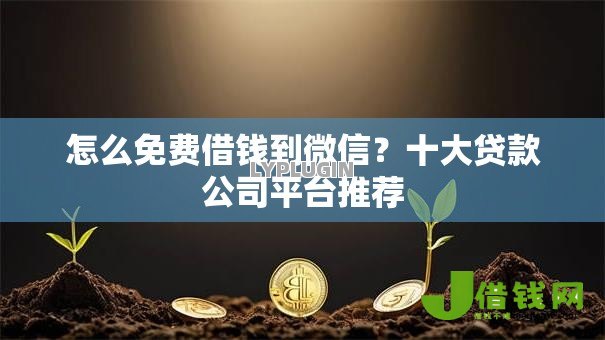 怎么免费借钱到微信？十大贷款公司平台推荐