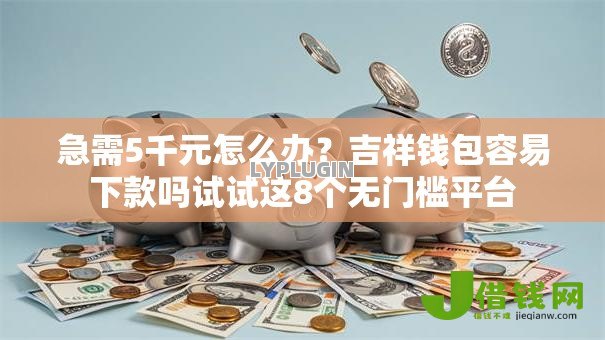 急需5千元怎么办？吉祥钱包容易下款吗试试这8个无门槛平台