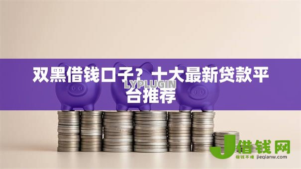 双黑借钱口子？十大最新贷款平台推荐