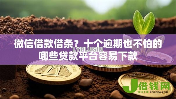 微信借款借条?十个逾期也不怕的哪些贷款平台容易下款 微信借款借条?十个逾期也不怕的哪些贷款平台容易下款