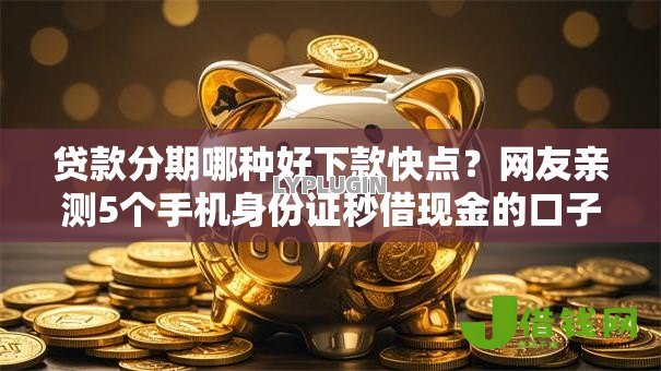贷款分期哪种好下款快点？网友亲测5个手机身份证秒借现金的口子盘点