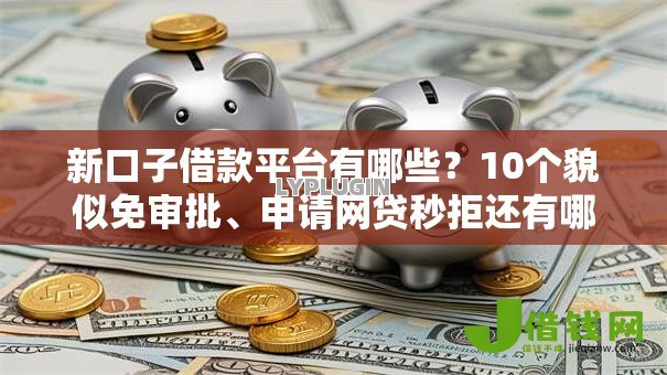 新口子借款平台有哪些？10个貌似免审批、申请网贷秒拒还有哪几个平台可以借合集