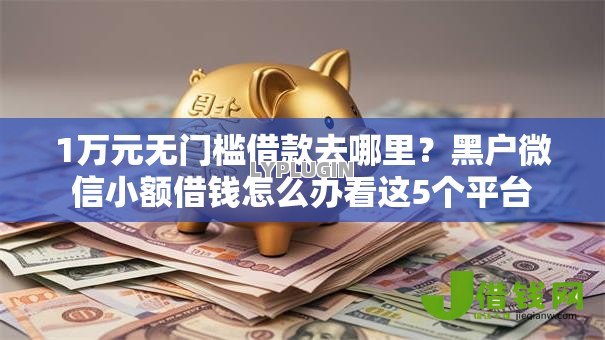 1万元无门槛借款去哪里？黑户微信小额借钱怎么办看这5个平台