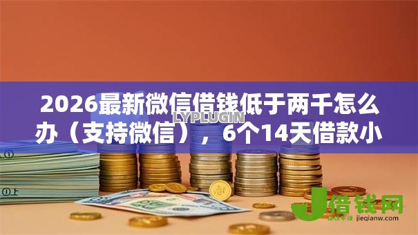 2026最新微信借钱低于两千怎么办（支持微信），6个14天借款小额口子无私分享