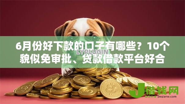 6月份好下款的口子有哪些?10个貌似免审批、贷款借款平台好合集 6月份好下款的口子有哪些?10个貌似免审批、贷款借款平台好合集
