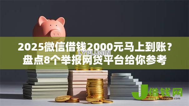 2025微信借钱2000元马上到账?盘点8个举报网贷平台给你参考 2025微信借钱2000元马上到账?盘点8个举报网贷平台给你参考