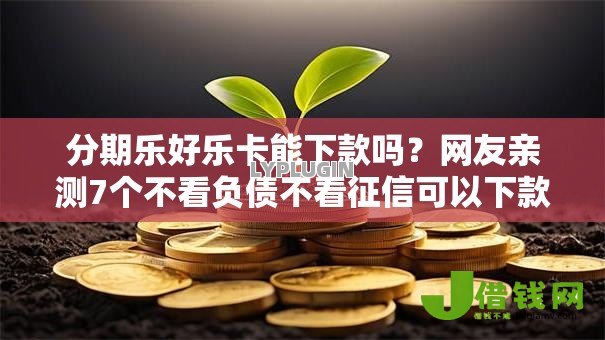 分期乐好乐卡能下款吗？网友亲测7个不看负债不看征信可以下款的平台盘点