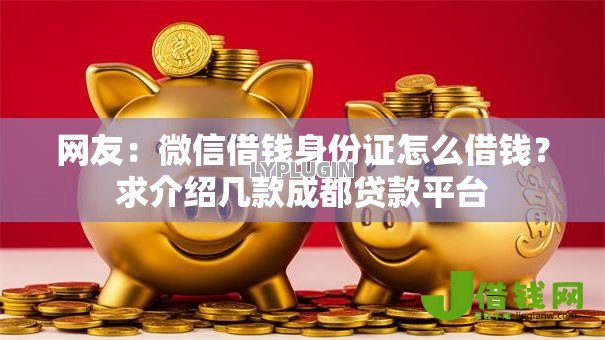 网友:微信借钱身份证怎么借钱?求介绍几款成都贷款平台 网友:微信借钱身份证怎么借钱?求介绍几款成都贷款平台