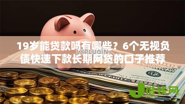 19岁能贷款吗有哪些？6个无视负债快速下款长期网贷的口子推荐给你