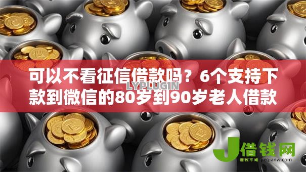 可以不看征信借款吗？6个支持下款到微信的80岁到90岁老人借款平台推荐