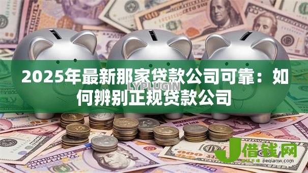 2025年最新那家贷款公司可靠：如何辨别正规贷款公司