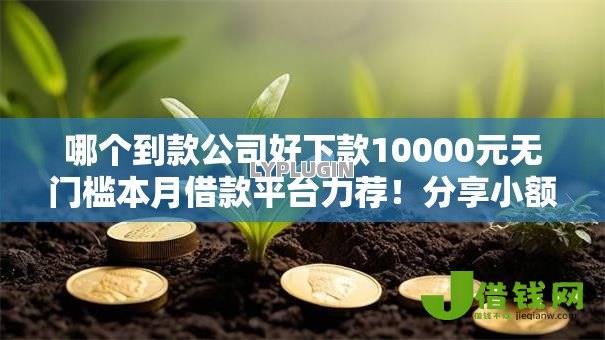 哪个到款公司好下款10000元无门槛本月借款平台力荐！分享小额网贷口子10000元无门槛借款
