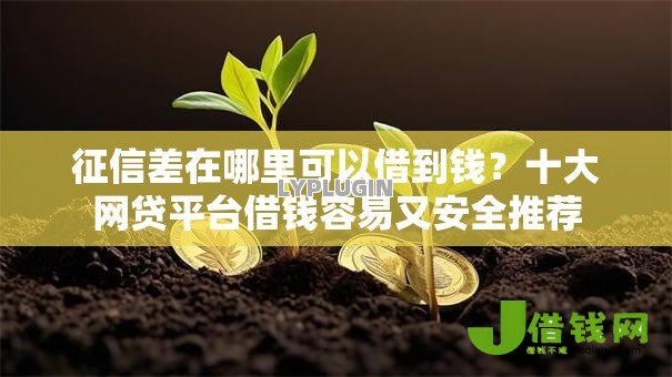 征信差在哪里可以借到钱？十大网贷平台借钱容易又安全推荐