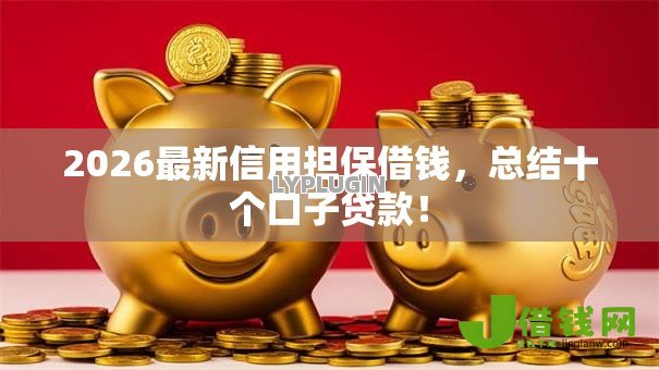 2026最新信用担保借钱，总结十个口子贷款！