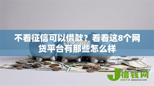 不看征信可以借款？看看这8个网贷平台有那些怎么样