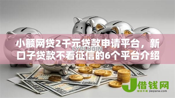 小额网贷2千元贷款申请平台，新口子贷款不看征信的6个平台介绍