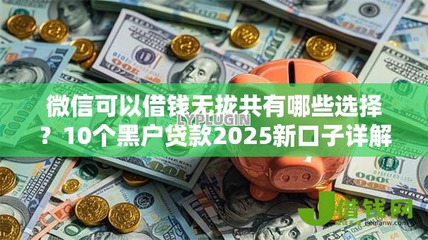 微信可以借钱无拢共有哪些选择？10个黑户贷款2025新口子详解