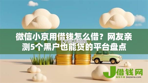 微信小京用借钱怎么借？网友亲测5个黑户也能贷的平台盘点