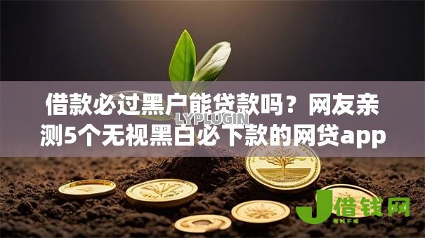 借款必过黑户能贷款吗?网友亲测5个无视黑白必下款的网贷app盘点 借款必过黑户能贷款吗?网友亲测5个无视黑白必下款的网贷app盘点