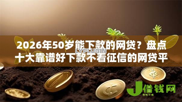 2026年50岁能下款的网贷？盘点十大靠谱好下款不看征信的网贷平台