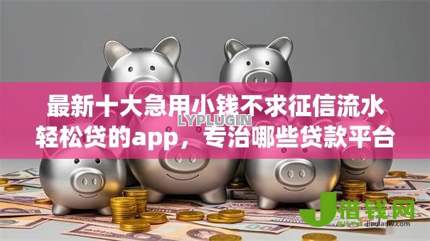 最新十大急用小钱不求征信流水轻松贷的app，专治哪些贷款平台不上征信记录