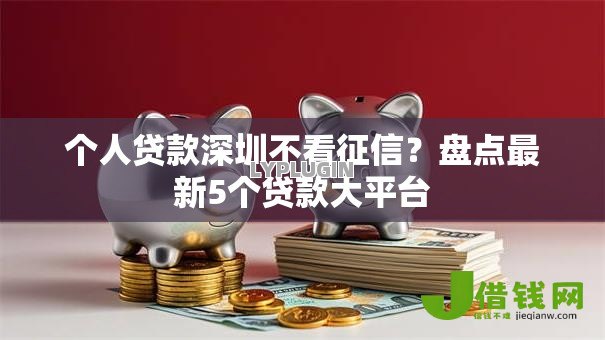 个人贷款深圳不看征信？盘点最新5个贷款大平台