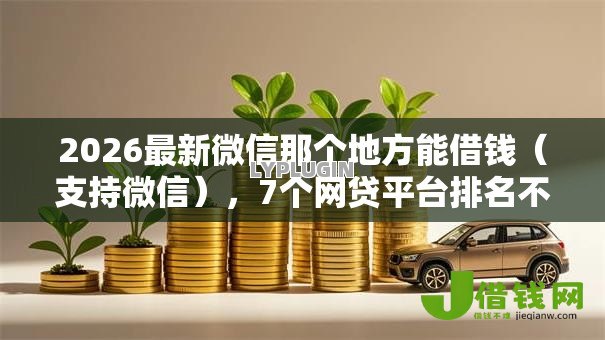 2026最新微信那个地方能借钱（支持微信），7个网贷平台排名不分先后前100名无私分享