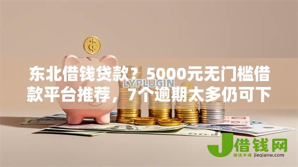 东北借钱贷款？5000元无门槛借款平台推荐，7个逾期太多仍可下款的平台盘点