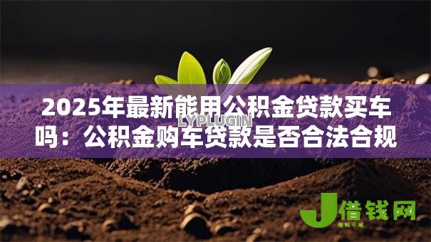 2025年最新能用公积金贷款买车吗：公积金购车贷款是否合法合规