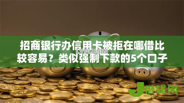 招商银行办信用卡被拒在哪借比较容易？类似强制下款的5个口子参考