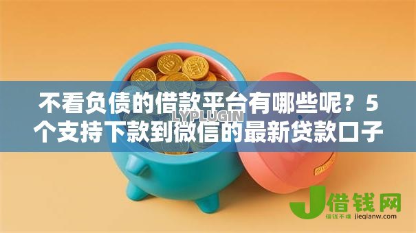 不看负债的借款平台有哪些呢？5个支持下款到微信的最新贷款口子