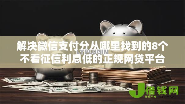 解决微信支付分从哪里找到的8个不看征信利息低的正规网贷平台分享