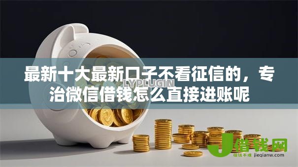 最新十大最新口子不看征信的，专治微信借钱怎么直接进账呢
