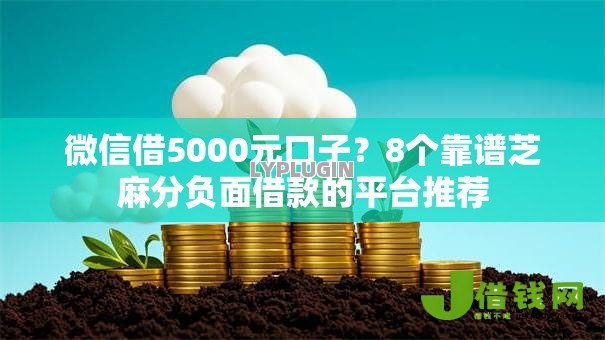 微信借5000元口子？8个靠谱芝麻分负面借款的平台推荐
