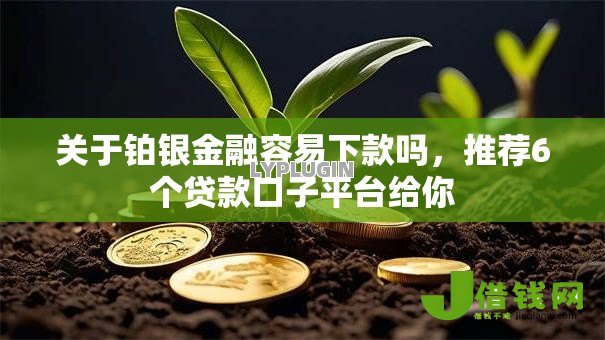 关于铂银金融容易下款吗,推荐6个贷款口子平台给你 关于铂银金融容易下款吗,推荐6个贷款口子平台给你