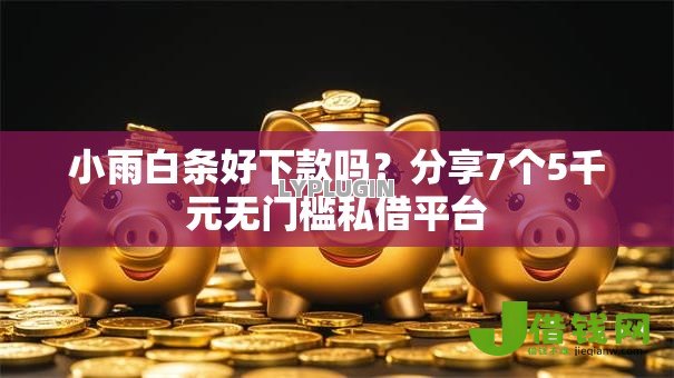 小雨白条好下款吗？分享7个5千元无门槛私借平台