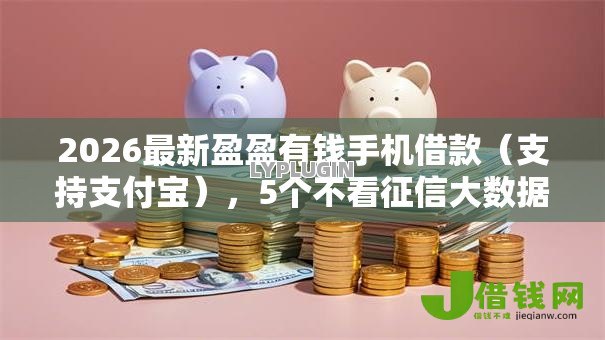 2026最新盈盈有钱手机借款（支持支付宝），5个不看征信大数据的贷款平台一定能下款无私分享